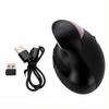 Wireless Vertical Mouse 2.4GHz Rechargeable 6 Buttons 800 1200 1600 DPI Optical Ergonomic Mouse for PC Laptop Computer
