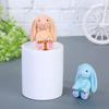 4 Pcs/Set Kawaii Long Ears Rabbit Action Figures Toys Cute Decoration for Children Cartoon Collection Kids Gifts