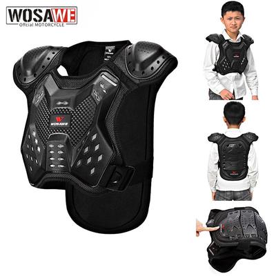 Kids Motocross Jacket Off-Road Racing Vest Spine Chest Back Vest