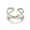 PAIGEFLYNN JEWELRY [Silver 925] Flynn Cross Open Ring
