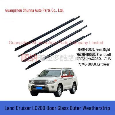 75710-60070 & 75730-60050 Toyota Land Cruiser Door Glass Weatherstrip