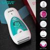 VGR Multifunctional Women's Shaver Electric Epilator Hair Removal Bath Universal Eyebrow Trimmer Handheld Mini Charging and Plugging Dual Use