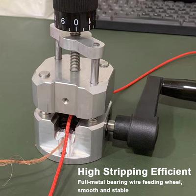 Bärbar hushållsavdragare av aluminiumlegering Manuell trådavdragare 2-20 mm kabel elektrisk