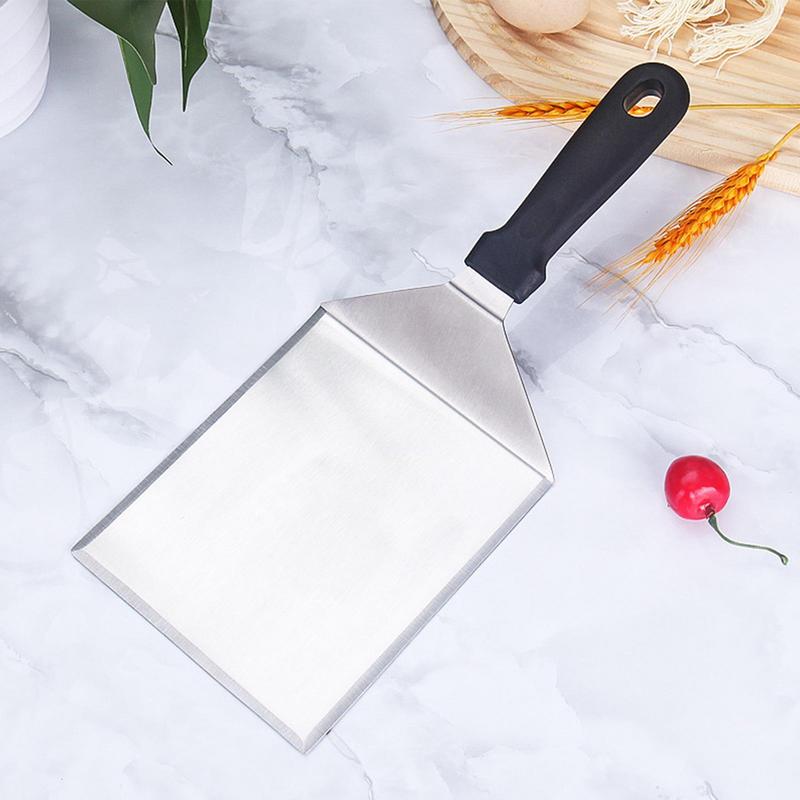 Pizza Spatula Pizza Scraper Shovel Paddle Stainless Steel Pizza Turning Peel Oven Accessories Pizza Spatula Tools For Cake Dough