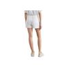 Calvin Klein Solid Color Cool Feel Elastic Waist Pleated Printed Casual Shorts Women shorts Moonlight-White J223328-YAF