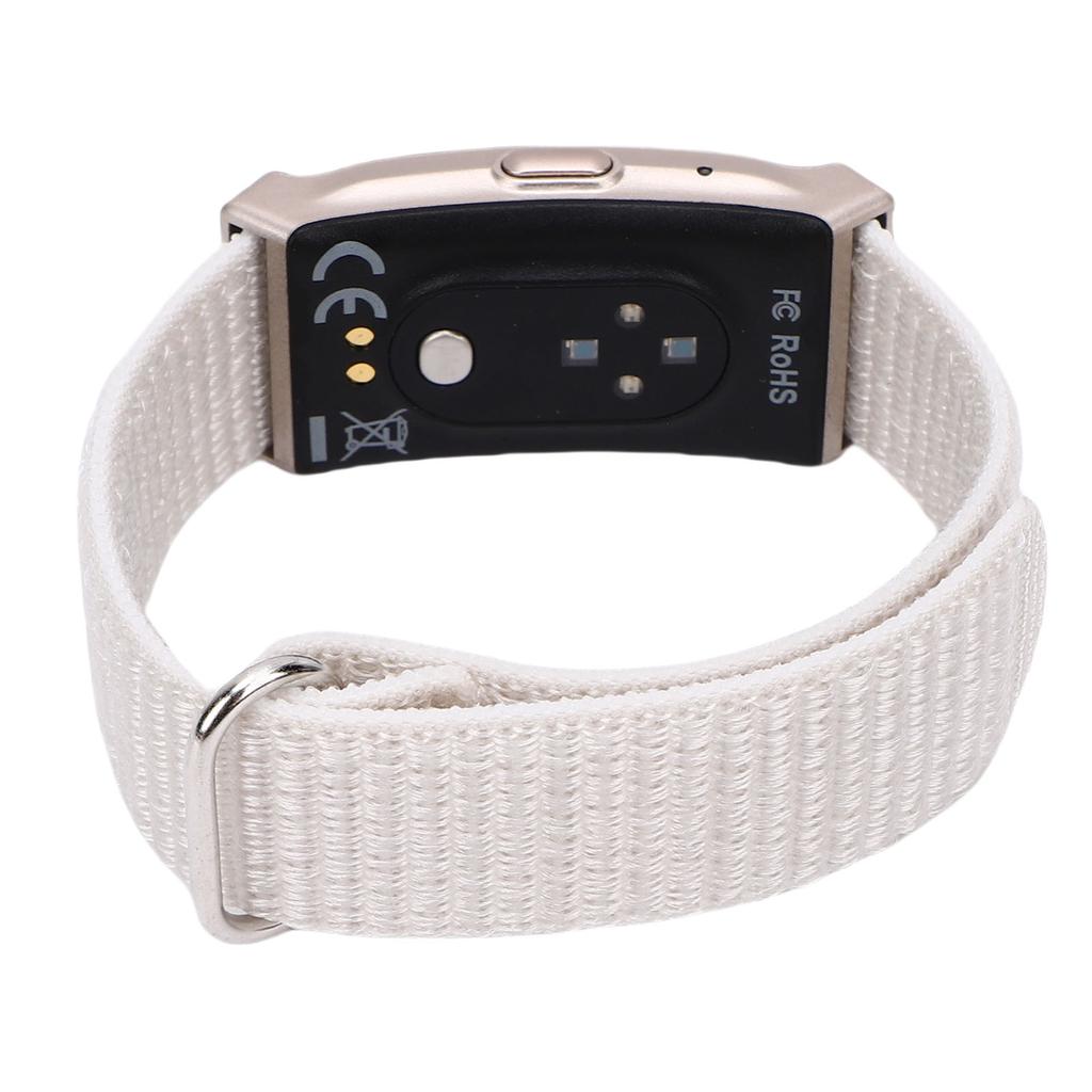Smart Bracelet Fitness Tracker for Men Women Nylon Water Proof Temperature Sleep Tracking Smart Health Wristband with