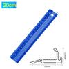 Straight Straight Scale Ruler Aluminum Alloy Calibration Ruler Aluminum Alloy Ruler  School