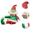 Christmas Stuffed Doll Toys Ornament for Fireplace Holiday Window Display