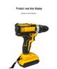 High Torque Lithium Battery Brushed Impact Drill with Three Functions