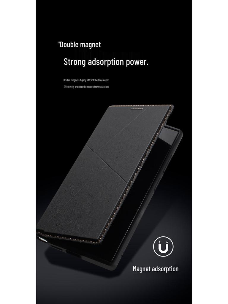 Samsung S25Ultra/S24Plus+ Magnetic Flip Cover with Card Holder