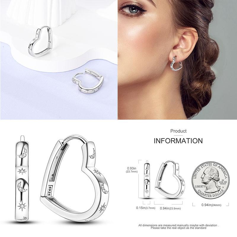Creolen Neu Silber 925 Regenbogen, Muschel, Ohrringe für Damen Schmuckherstellung Für Frauen als Hochzeitsfeier Geschenke