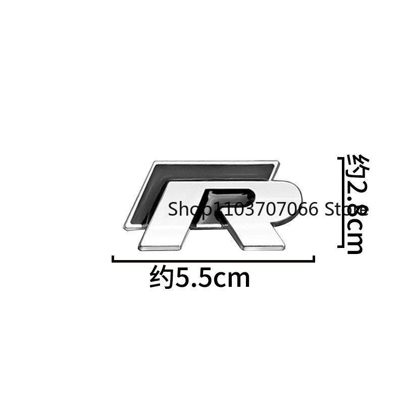 

Car Side Emblem Rear Trunk Badge R line Logo Sticker For Volkswagen Transporter T5 T6 Golf 345678 Passat MK45678 Accessories