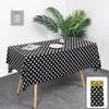 1/3pcs Plastic Plaid Table Cover Rectangular Tablecloth Picnic Disposable Table Cloth For Birthday Party Decorations