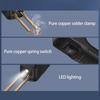 Cordless Plastic Welder Car Bumper Repair Kit USB Rechargeable Plastic Welder Machine with 2000Pcs Welding Pin