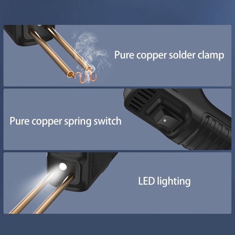 Cordless Plastic Welder Car Bumper Repair Kit USB Rechargeable Plastic Welder Machine with 2000Pcs Welding Pin