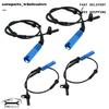 4Pcs Front & Rear ABS Wheel Speed Sensor for BMW 525xi 06-07 528xi 530xi 3.0L US