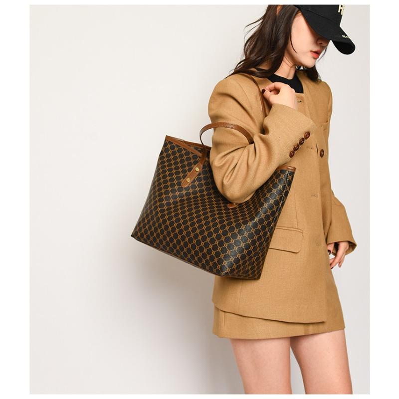 

Простая и стильная сумка большой вместимости, новая трендовая сумка-тоут, дорожная сумка большой вместимости для ношения на плече