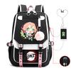 Demon slayer ghost extermination column student schoolbag junior high school student primary school student middle school student backpack