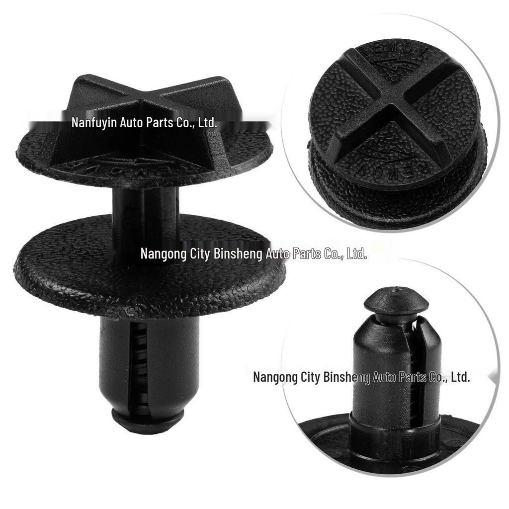 LR024316 clips fit Land Rover Range Rover, Discovery Sport, and Evoque for battery cover and hood panel.