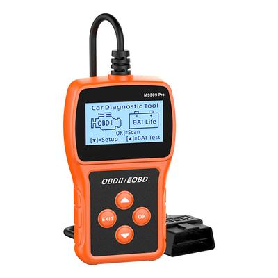 Scanner OBDII, Leitor de Código de Falha do Motor de Carro Testador de Bateria Ferramenta de Diagnóstico CAN Profissional