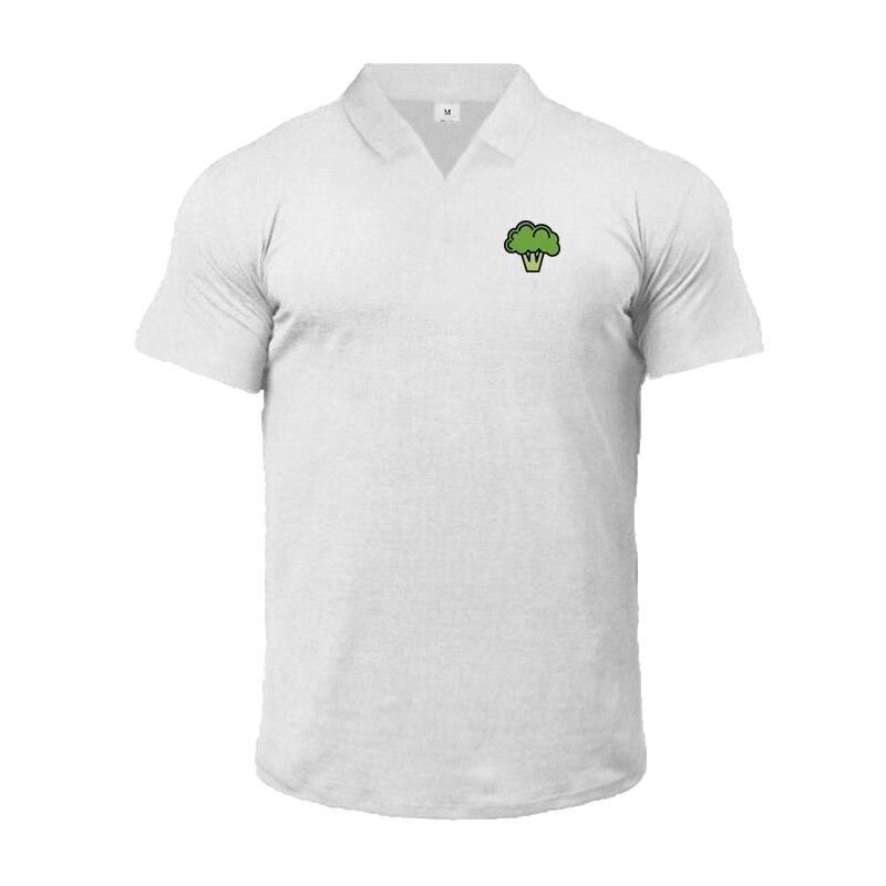 Do The Work  New Brand Summer Gym Sports Stretch Pure Cotton Mens Business Fashion Breathable Letter Printed Streetwear Polo Shirt