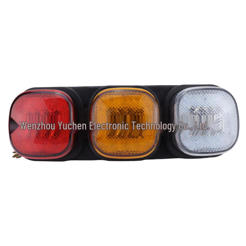24V LED Waterproof RV Trailer Tail, Brake, Signal & License Light