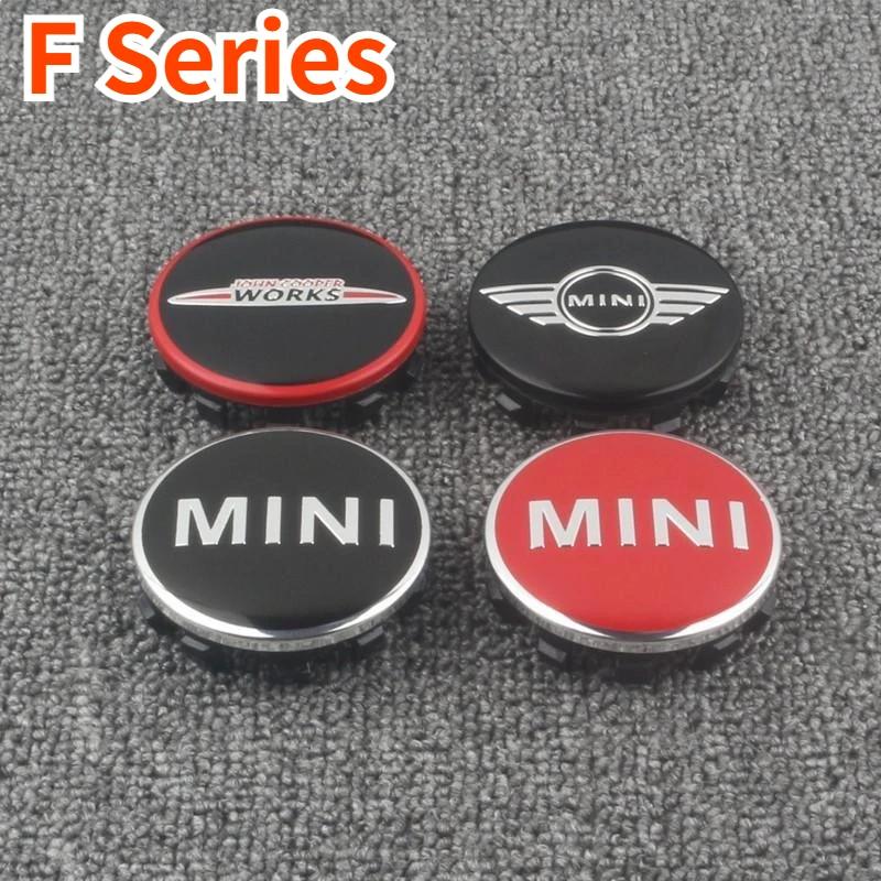 AAZD1 4P 56mm Car Emblem Wheel Center Hub Cap Wheel Badge Covers for MINI Works S One Countryman F54 F55 F56 F57 F60 Wheel Badge Parts