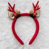 Snowflake Reindeer Antlers Headband Plush Xmas Headwear Atmosphere Christmas Headband  New Year