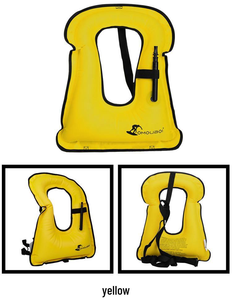 Adult & Children's Quick Inflatable Buoyancy Vests for Surfing, Rafting & Swimming