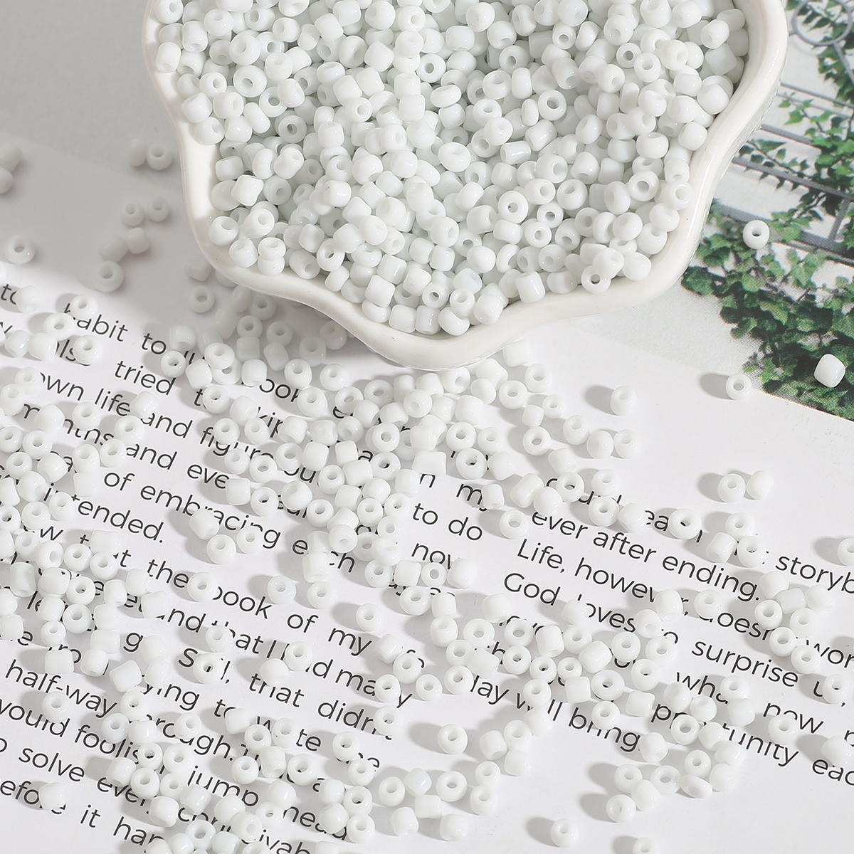 

2/3/4 мм однотонные чешские стеклянные бусины-разделители для ювелирных изделий, аксессуары ручной работы «сделай сам» 2mm 1000pcs