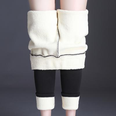 Women Winter Plus Velvet Stretch Leggings High Waist Warm Leggings Women Casual Thick Winter Leggings