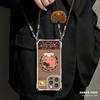 Leopard Print Cat Bracket Is Suitable for Apple 11promax Mobile Phone Case Iphone11 Four-corner Lanyard 11 Maillard 11.