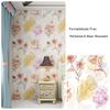 Decorative Printed Extra Thick Durable Wall Stickers Self Adhesive Waterproof Living Room Bedroom Background Wall Home Improvement