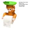Monkey Design Napkin Holder Two-Way Paper Roll Function Soap Box Easy Installation Tissue Storage Rack Bathroom Accessories