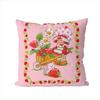 Strawberrys Shortcakes Pillow Case For Car Sofa Decorative Home Doublesided Print Plush Square Throw Pillow Cushion Cover