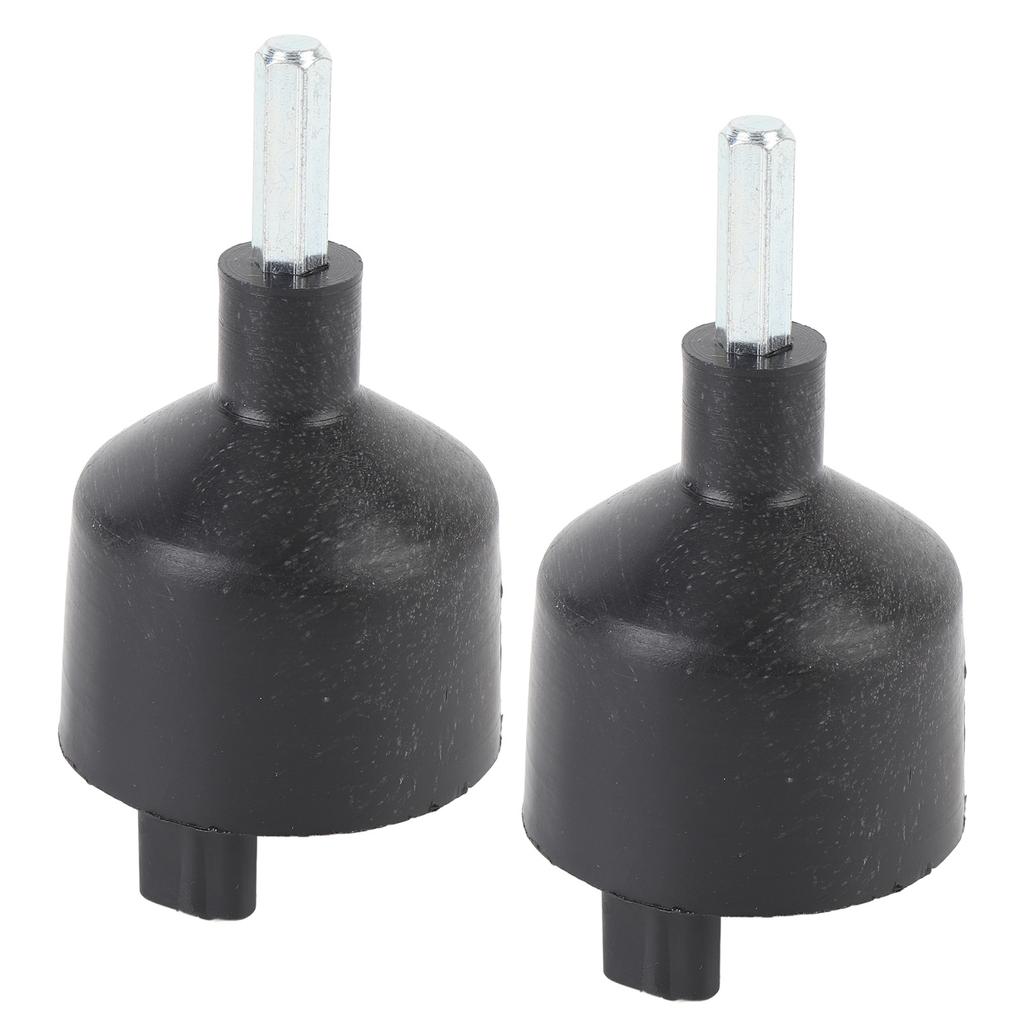 2er-Pack Elektrozaunisolator-Hülsenwerkzeuge ABS Stahl Nagelhülse für Einschraubisolatoren