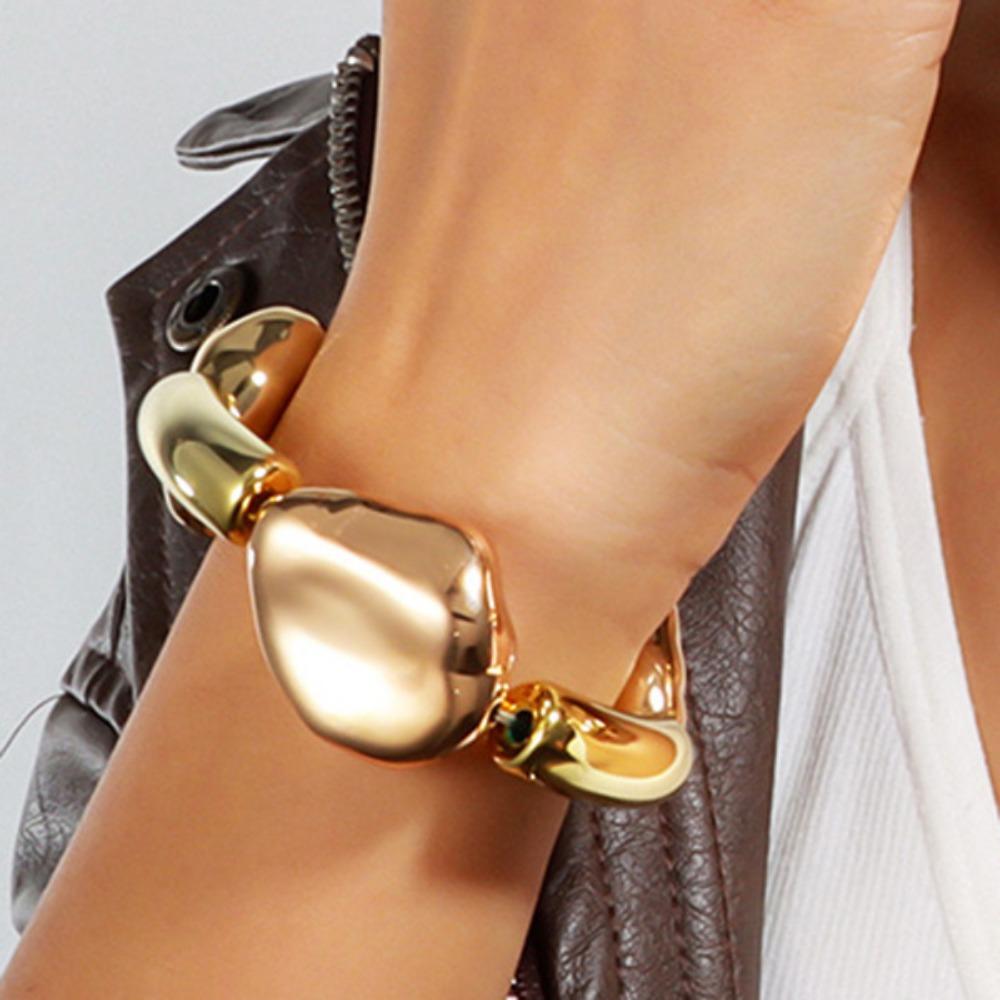 Exaggerated Bracelet Bracelet Elastic Gold Bracelet
