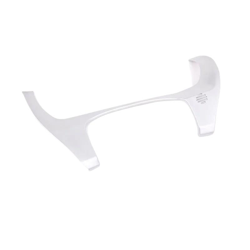For Jaguar F-Pace F Pace X761 2015-2019 ABS Silver Car Dashboard Frame Cover Trim Sticker Interior Car Accessories серебряный