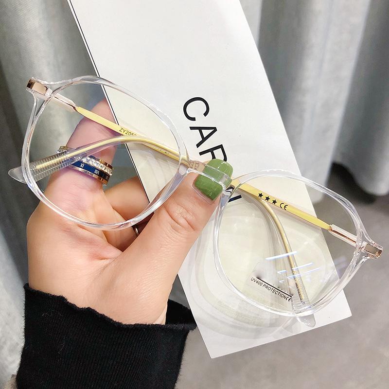 Ins Antirefleks Flerkantede Rektangulære Solbrilleinnfatninger I Koreansk Versjon For De Med Nærsynthet.2053