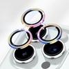Diamond Lens Glass for IPhone17 16  15 14 13 12 11 Pro Max Camera Protector Cover for IPhone 14 Plus 14Pro Max Metal Ring Lens Glass Case