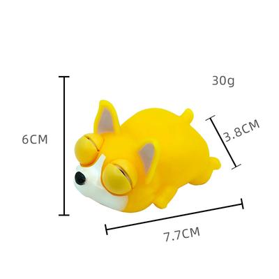 Sensory Toy Pinch Stress Relief Toys Love Sleepy Dog Anti-tear Fashion Convenient Dog Squeeze Decompression Toy