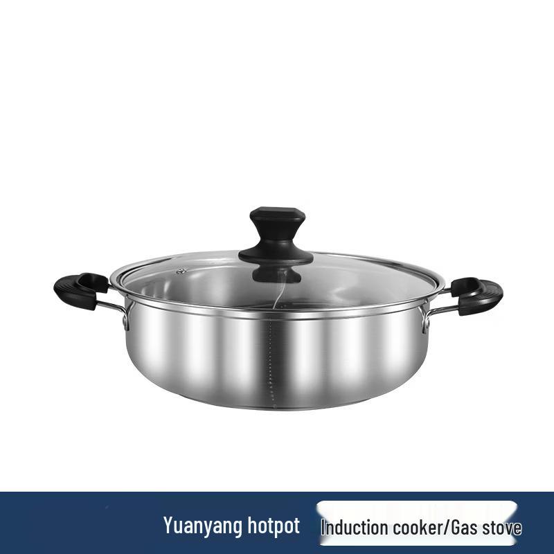 ZISIZ Stainless Steel Split Hotpot