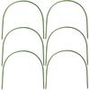 Hoops for Garden,Greenhouse Hoops Wire Tunnel Hoops with Plastic Coated Hoops for Garden Fabric,Plant Support Garden Stakes