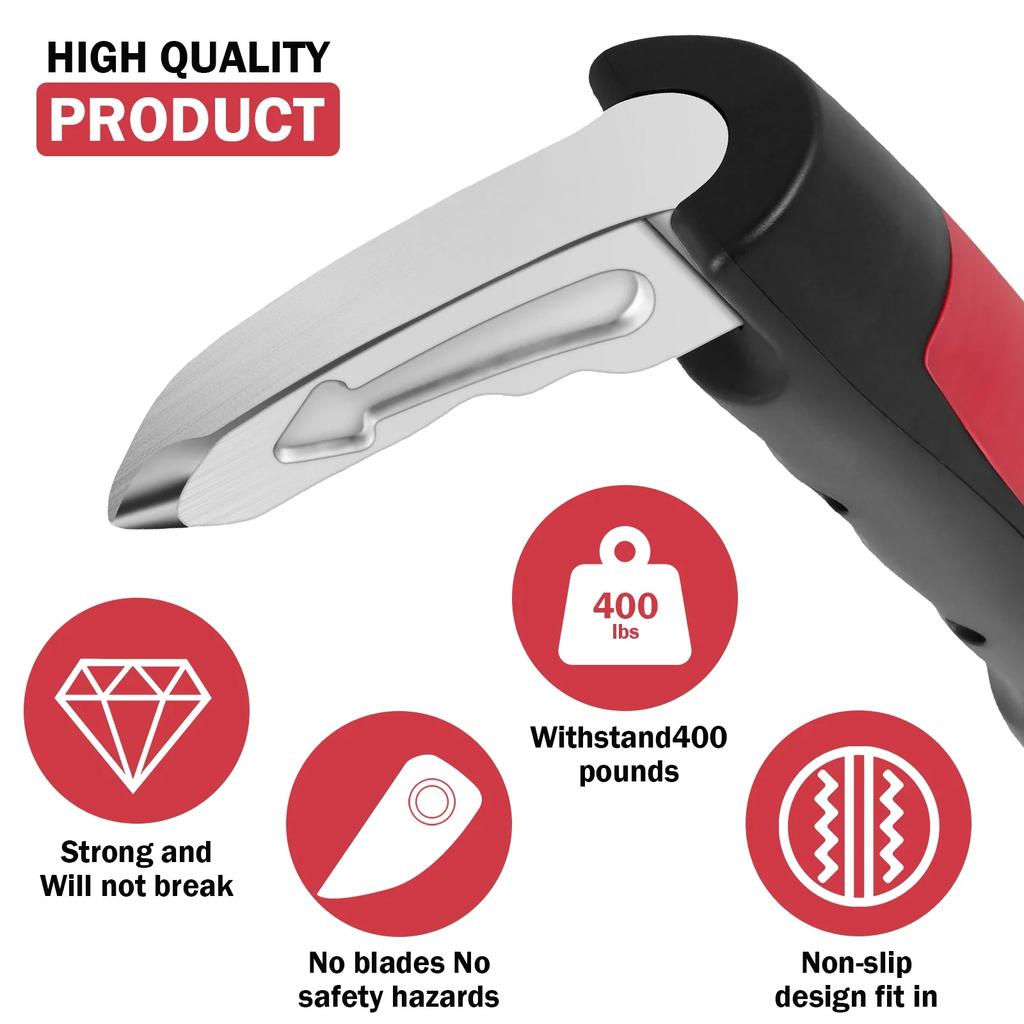 1-2Pcs Car Door Assist Handle 2 in 1 Multifunction Vehicle Support Handles Window Breaker Portable Automotive Car Handle Assist
