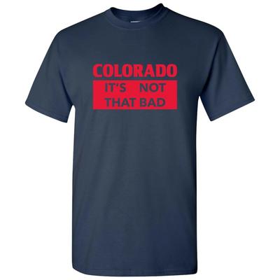 Colorado Nie Jest Tak Źle - Koszulka z Dumą Stanową - Granatowa