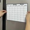 Magnetic Monthly Planner Whiteboard Erasable Calendar Sticker for Refrigerator Home Office Organization