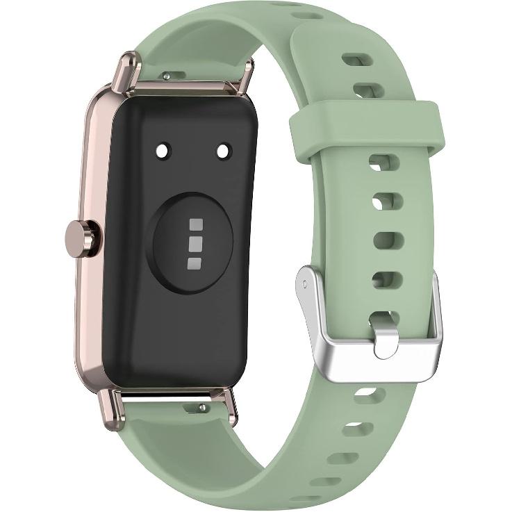 4PACK Replacement Bands Compatible with Huawei Watch Fit Mini/Band 6 - Silicone Sport Straps Slim Bracelet Wristbands for Huawei Watch Fit Mini