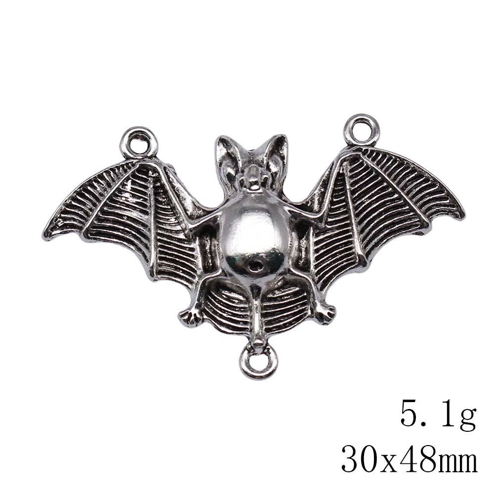 Valentýnský náramek s přívěsky Italský přívěsek s přívěsky pavouka a netopýra Publikum Mužský přívěsek