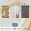 1/4PCs Bathroom Shower Drain Hair Catcher Kitchen Foldable Silicone Cover Hair Filter Sink Strainer with Suction Cups Easy Clean