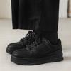 Niche Design Men's Shoes Black Couple Thick Baseplate Shoes Ins Versatile Height Increase Low-top Men's and Women's Casual Shoes BX148-M